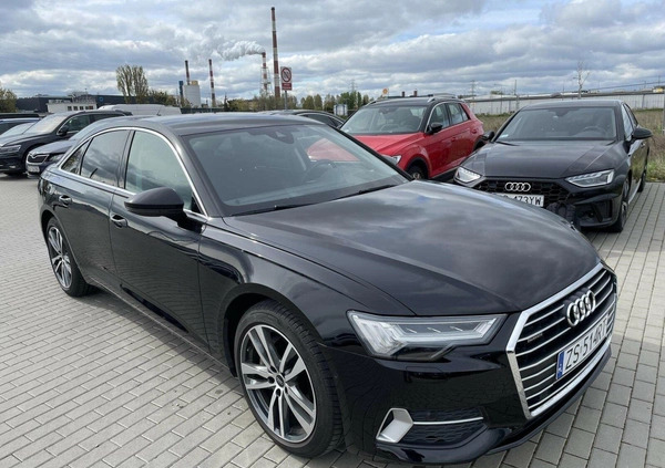 Audi A6 cena 239900 przebieg: 6100, rok produkcji 2023 z Pogorzela małe 56